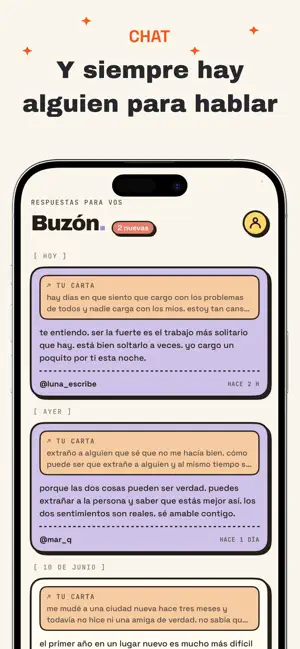 Cartita: Cartas Anónimas iPhone screenshot 5