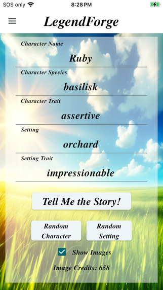 App screenshot