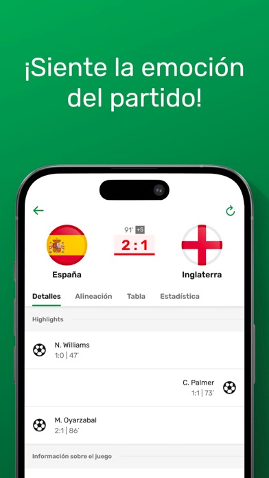 GoalAlert – Fútbol Global 2026 iPhone screenshot 4