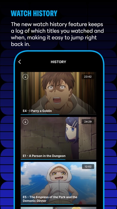 HIDIVE Screenshot