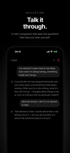 Reflekt: AI Reflection Diary screenshot 1