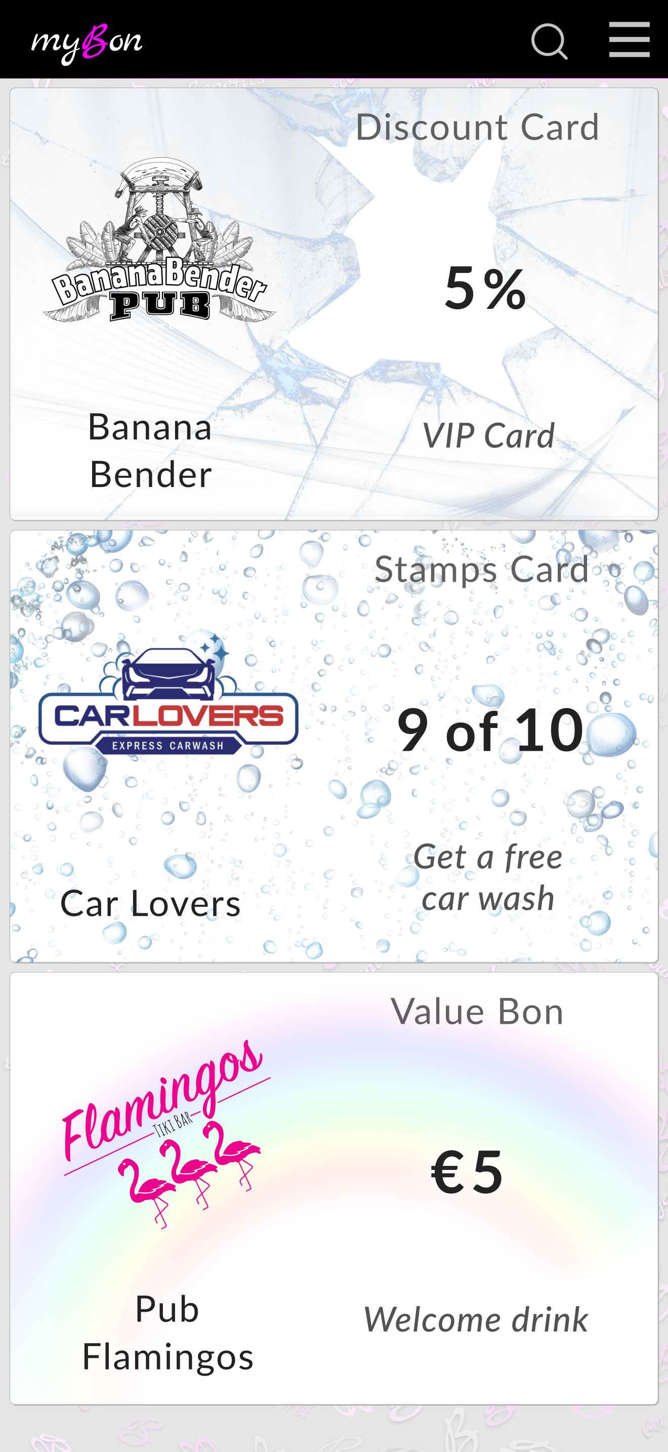 MyBon loyalty Wallet screenshot 6