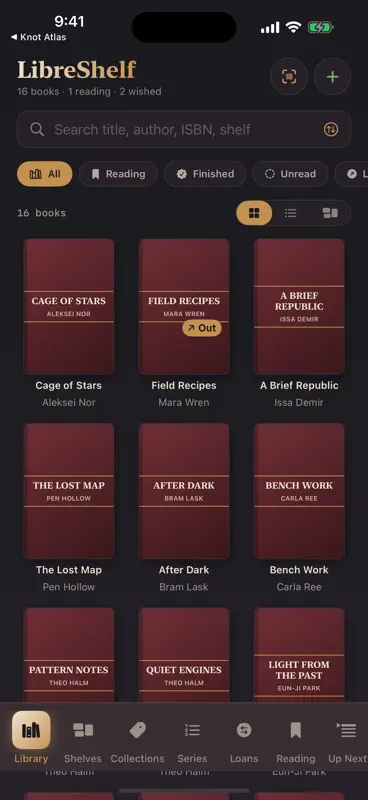 LibreShelf screenshot 1 of 5