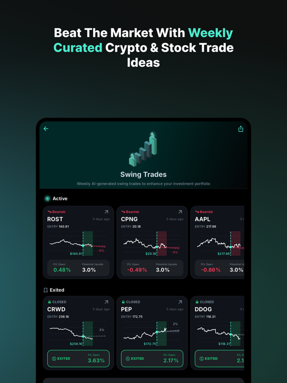 RAFA - AI Investment Agents iPad screenshot 5 - Finance app