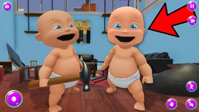 Baby Twins Walker Pranks Games Screenshot