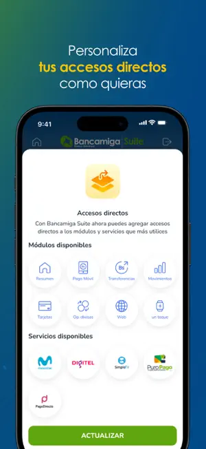 Bancamiga Suite screenshot 3