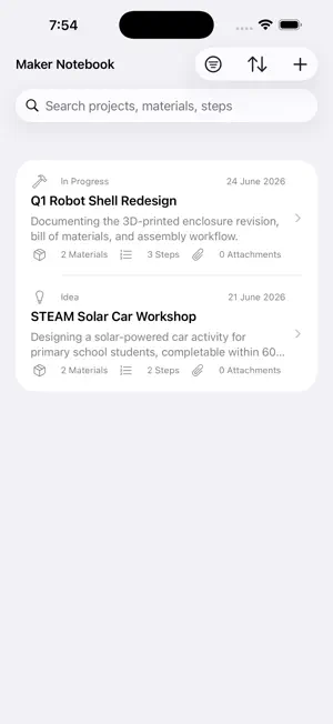 Project Notebook + screenshot 1