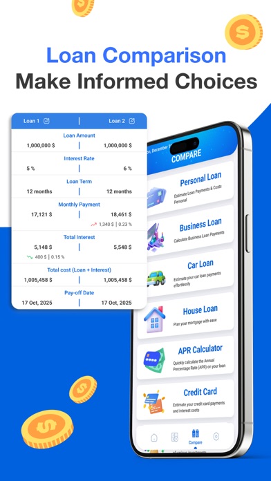 EMI Loan & Mortgage Calculator screenshot 5