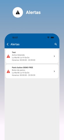 Geotec GPS screenshot