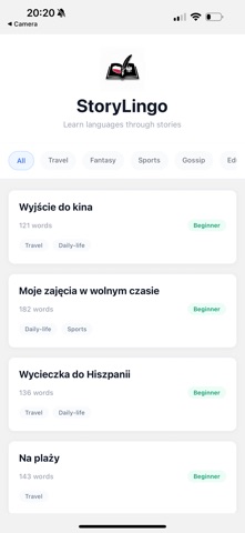 Storylingo - Polish screenshot