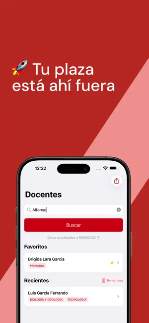 Docentes CAM. Interinos Madrid screenshot 1