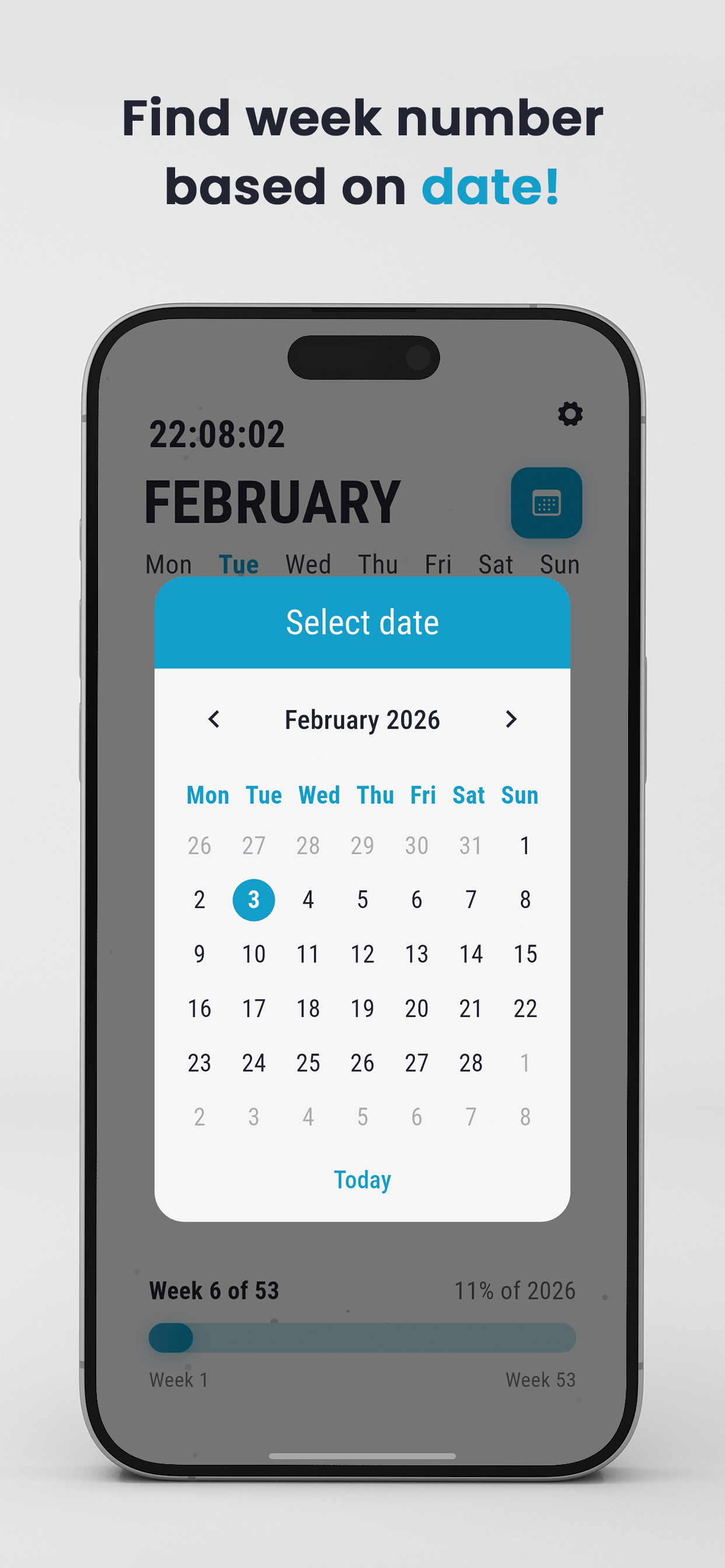 Week 52 - Week Number