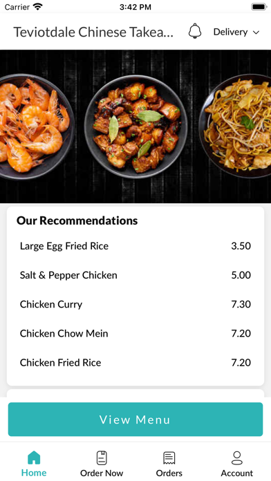 Teviotdale Chinese Takeaway Screenshot