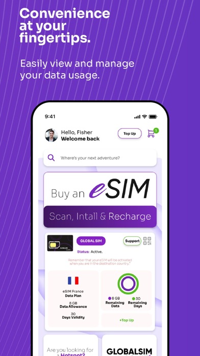 TravelWifi Screenshot