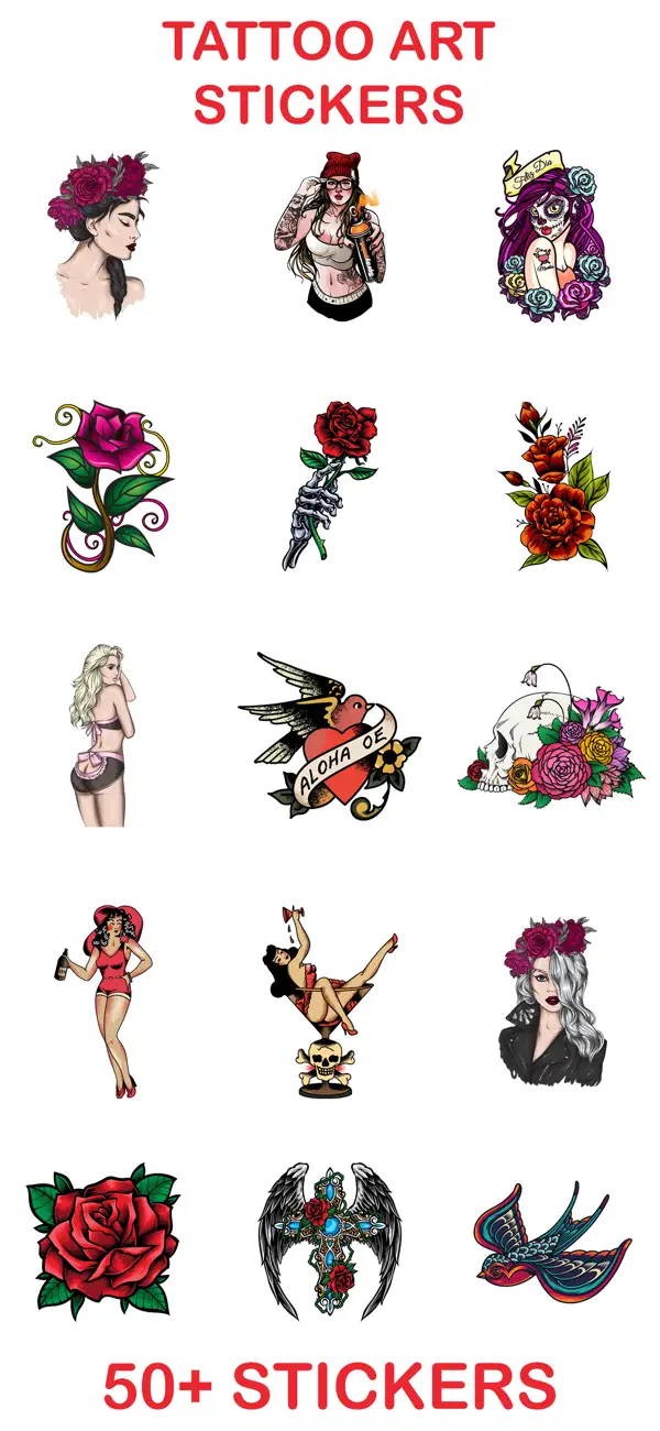 Screenshot #1 pour Tattoo Art Sticker