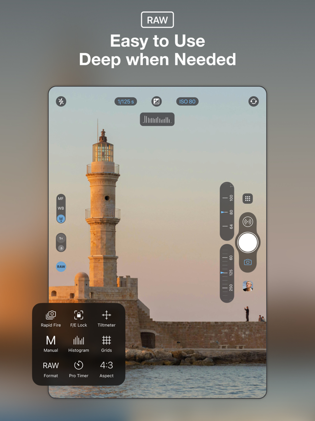 ProCamera. Professional Camera Screenshot