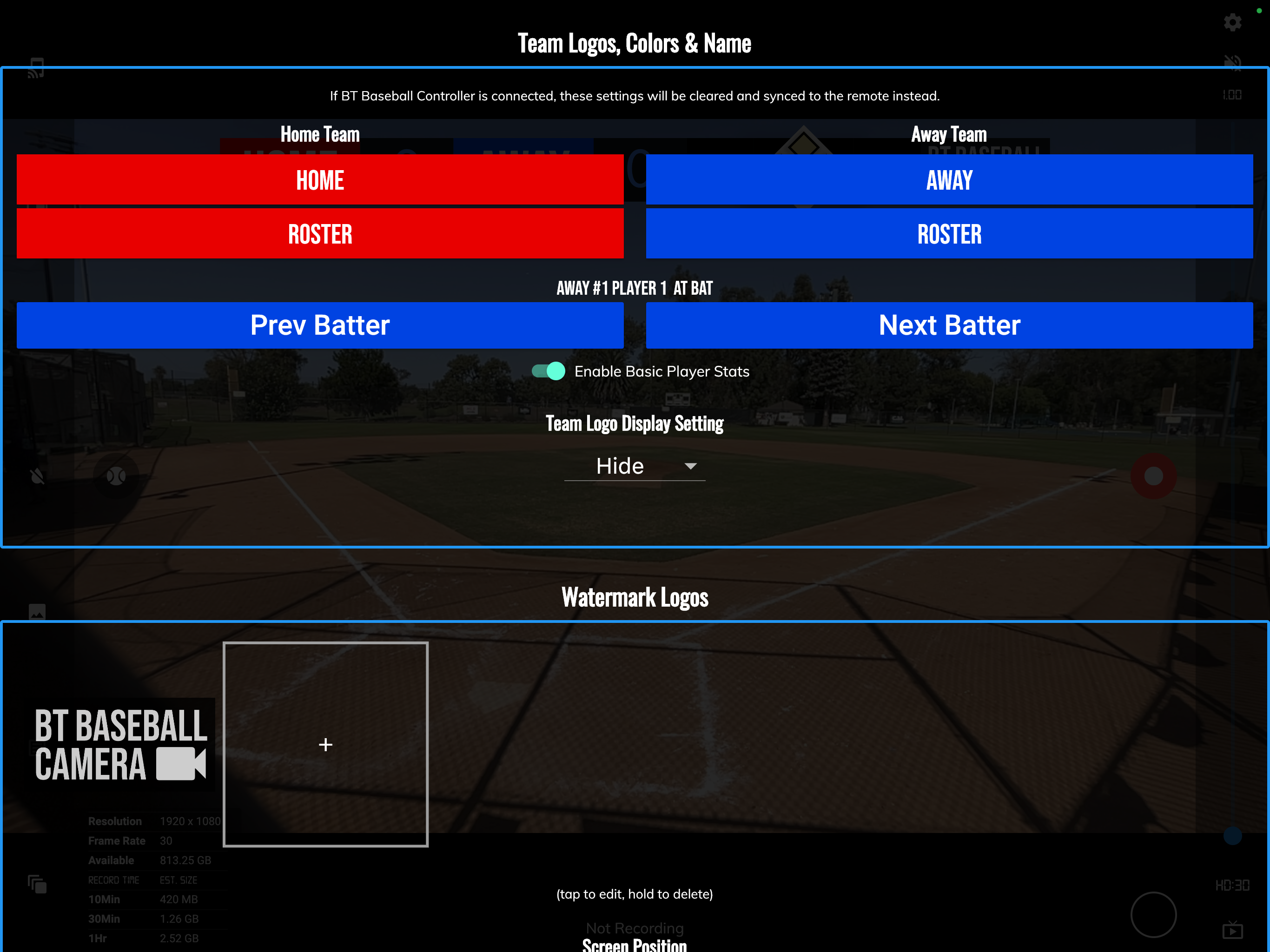 BT Baseball Camera screenshot 17