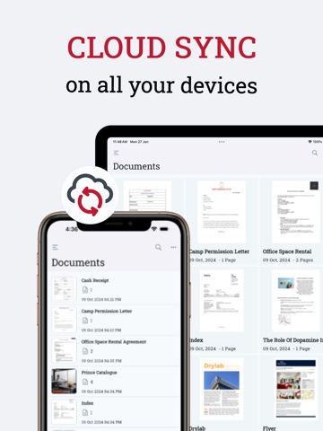 PDF Scan -  MAX Scanner iPad screenshot