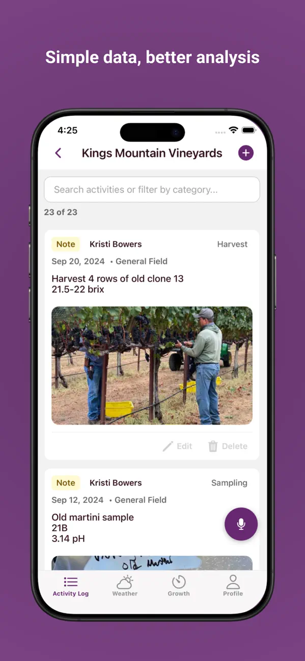 Screenshot #3 pour Grape.ag
