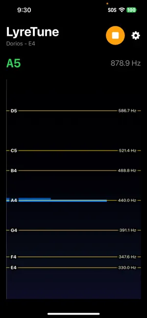 LyreTuner screenshot 3