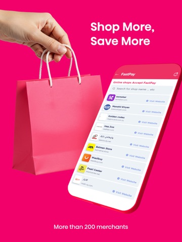 FastPay Wallet iPad screenshot
