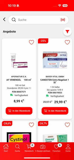 Apotheken Schorndorf & eRezept screenshot 4