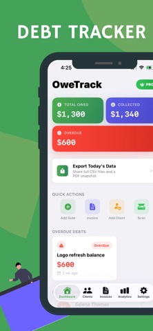 OweTrack : Debt Tracker Screenshot 1 of 6