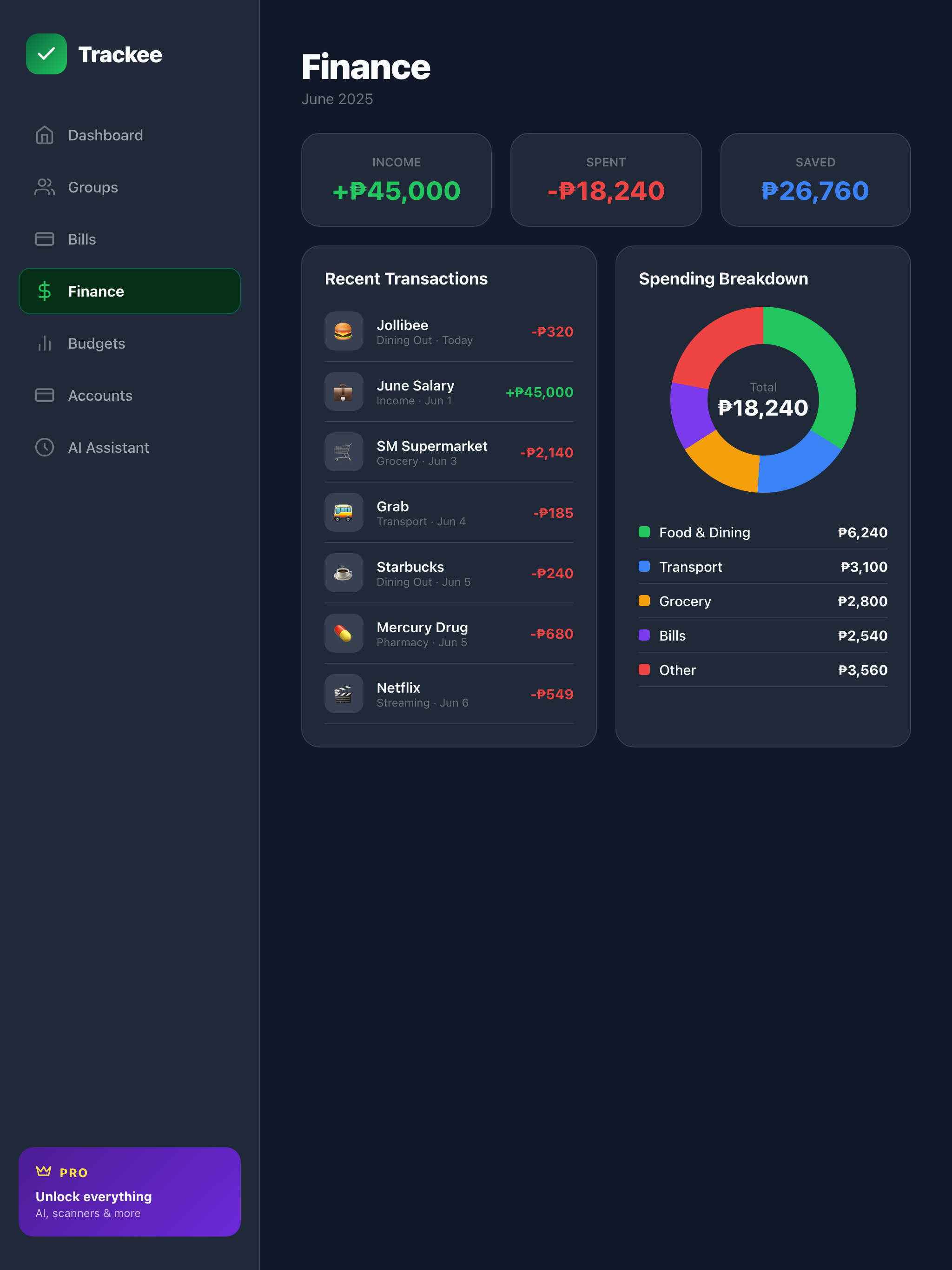 Trackee: Money, Lifestyle screenshot 13