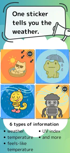 Widget Weather Sticker -Pixel screenshot 1