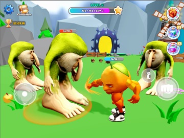 Battle Evolution Rush iPad screenshot