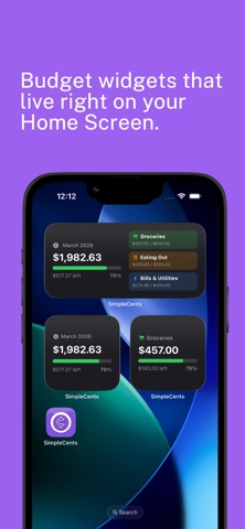 Simple Cents: Budget & Track Screenshot 4 of 8