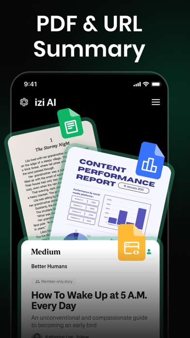 Izi AI - Chat Bot Assistant Screenshot