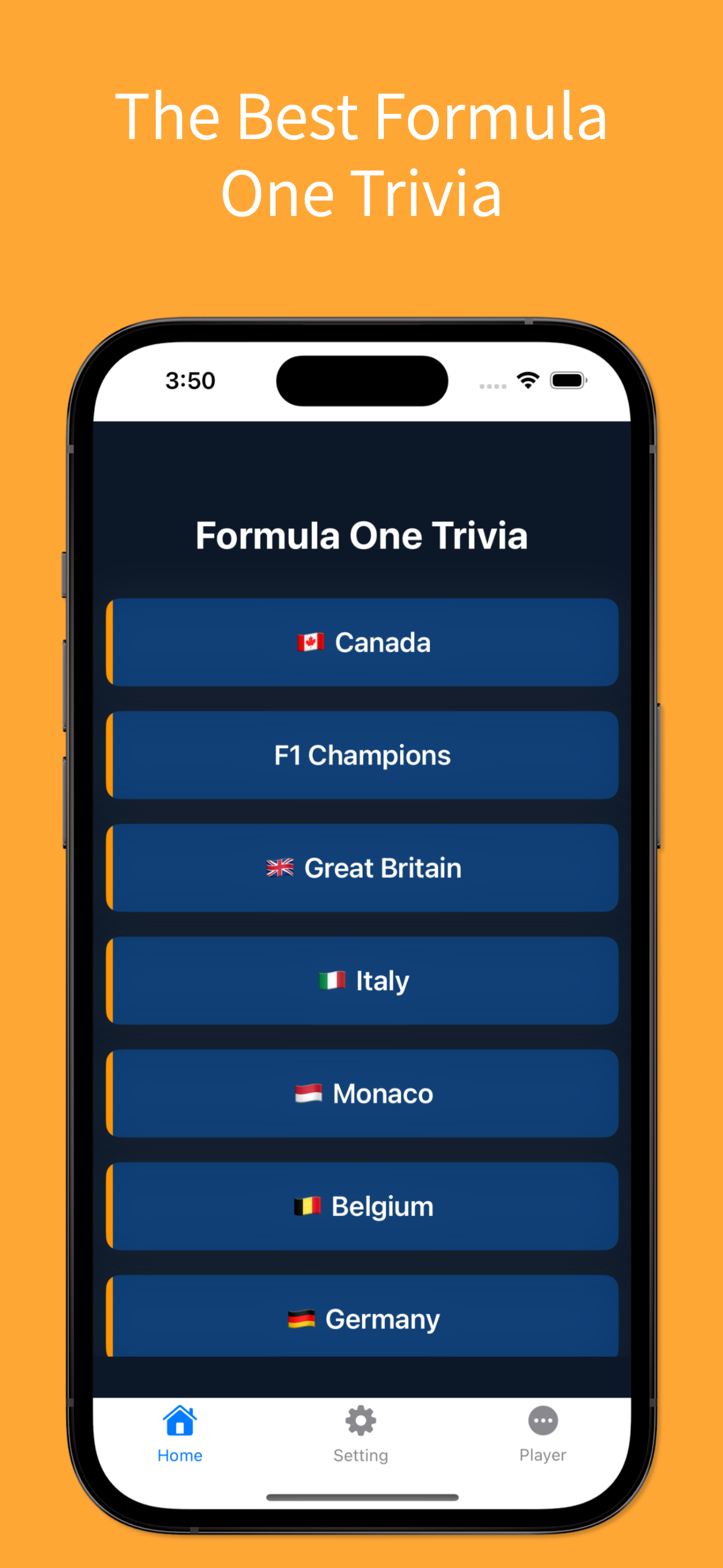 Best formula one trivia