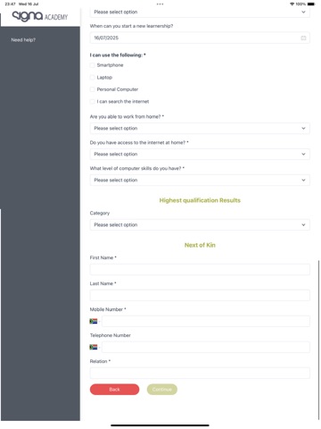 Signa Academy iPad screenshot 4