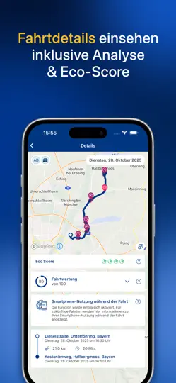 Screenshot von Allianz BonusDrive auf dem iPhone 4