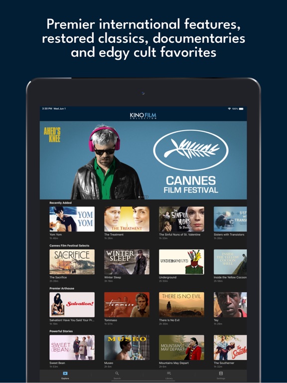 Kino Film Collection iPad screenshot 2 - Photo & Video app