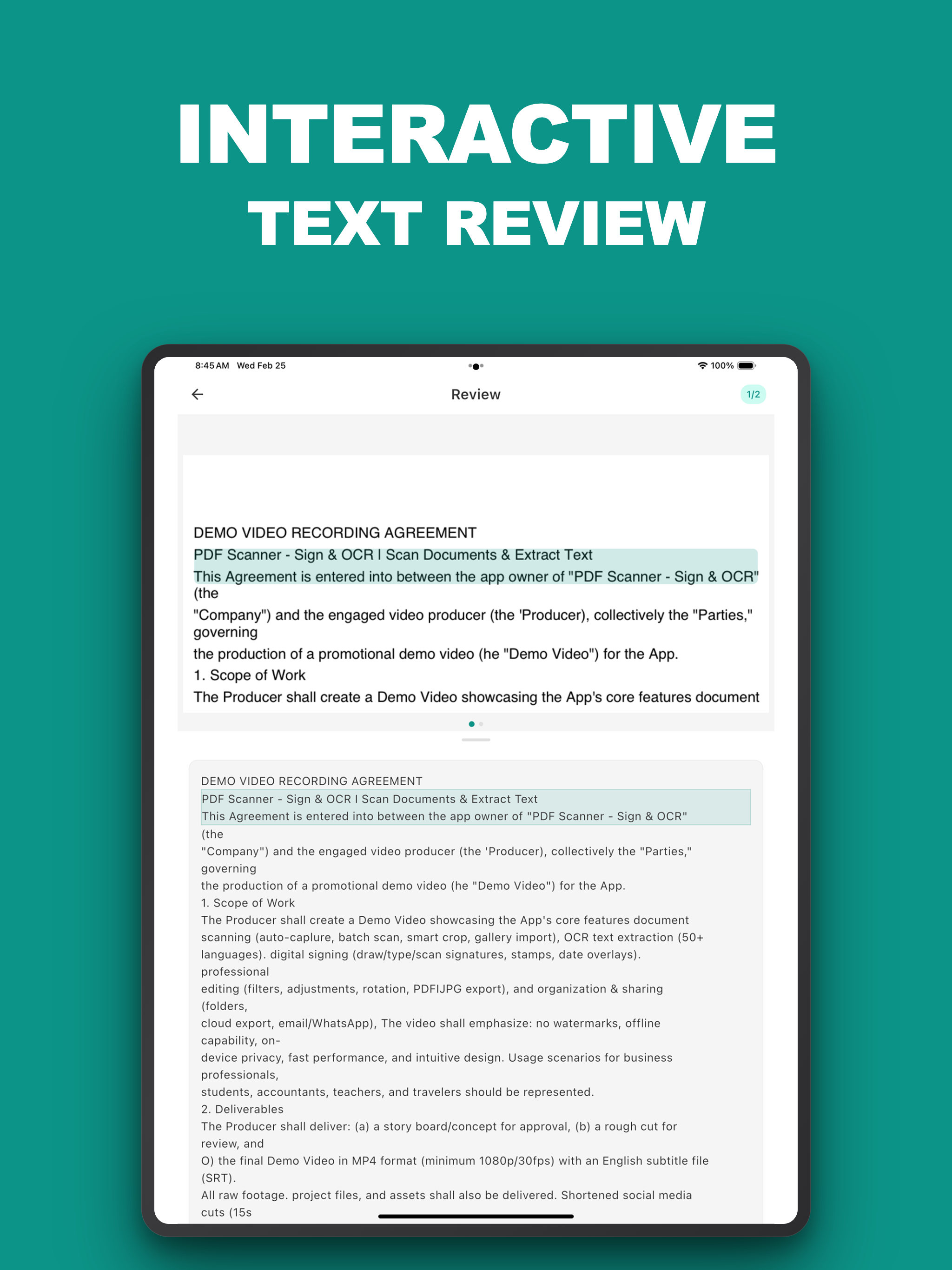 AI Text Scanner - OCR Scan