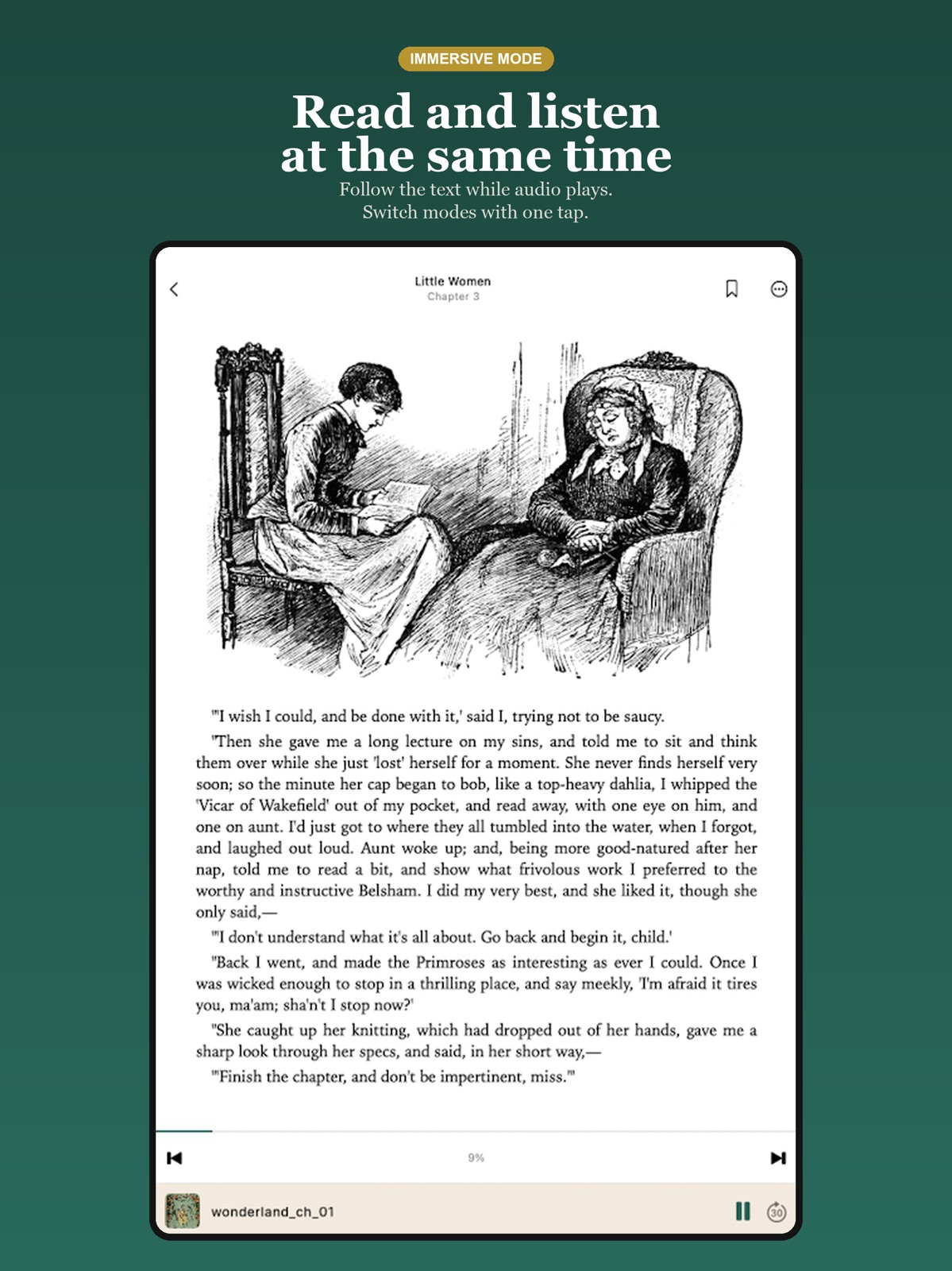 Continuum: Read & Listen ipad screenshot 3