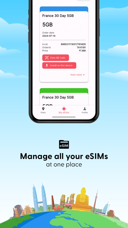 InstaSIM: Global Travel eSIMs screenshot-3