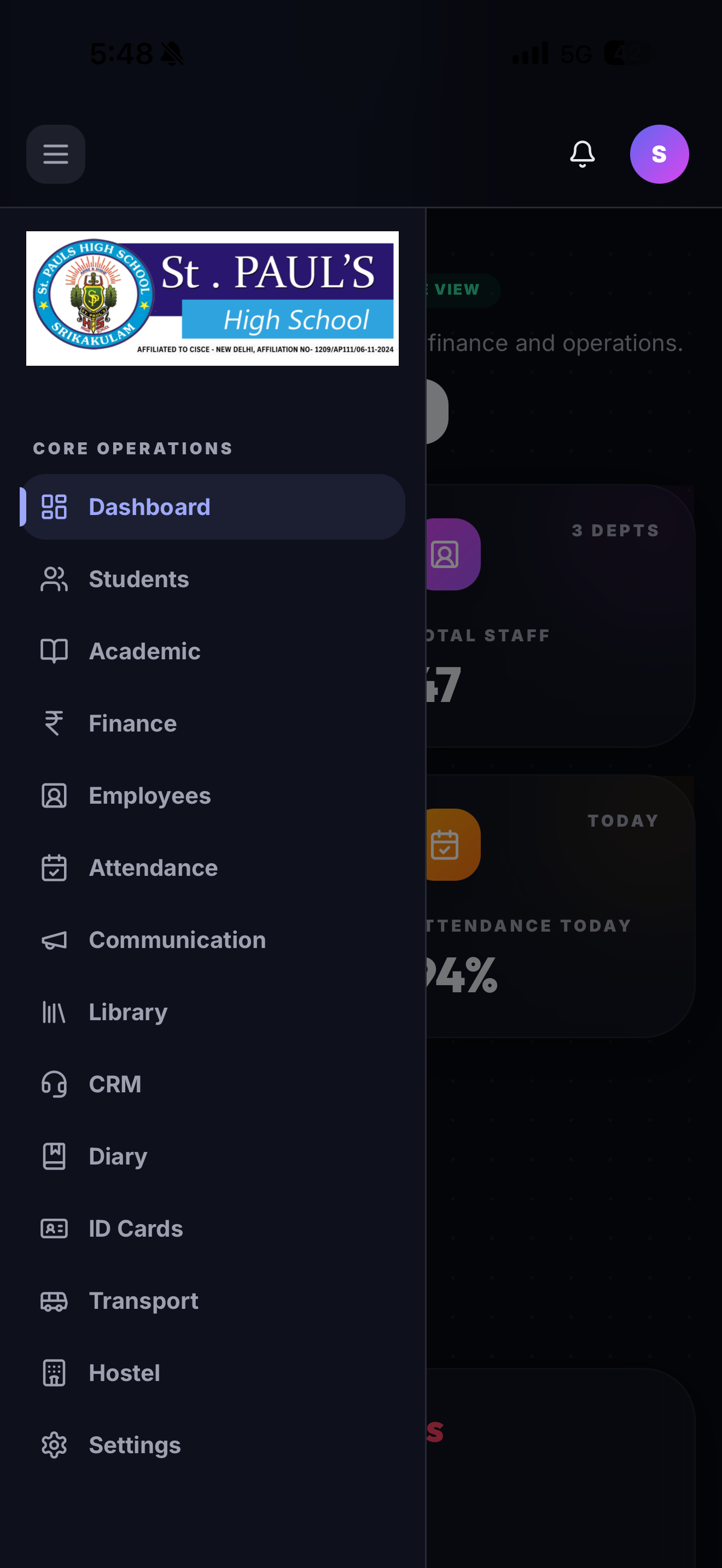St Paul's High School SKLM screenshot 5