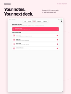 Deckloop: AI Flashcards screenshot 6