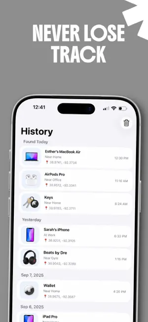 TrackBlu: Bluetooth Tracker screenshot 4