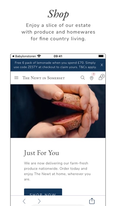 The Newt in Somerset Screenshot