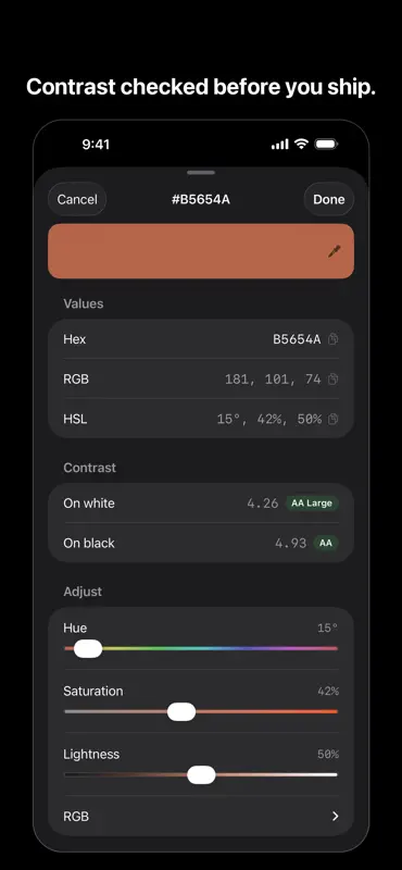 Color Palette: Photo to Colors screenshot 6 of 6