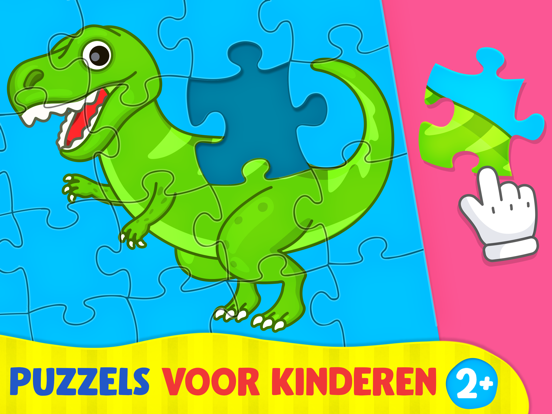 Peuter puzzel-spelletjes 2+ jr iPad app afbeelding 1