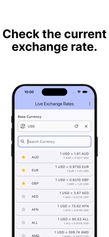 ForexRate Monitor iPhone screenshot
