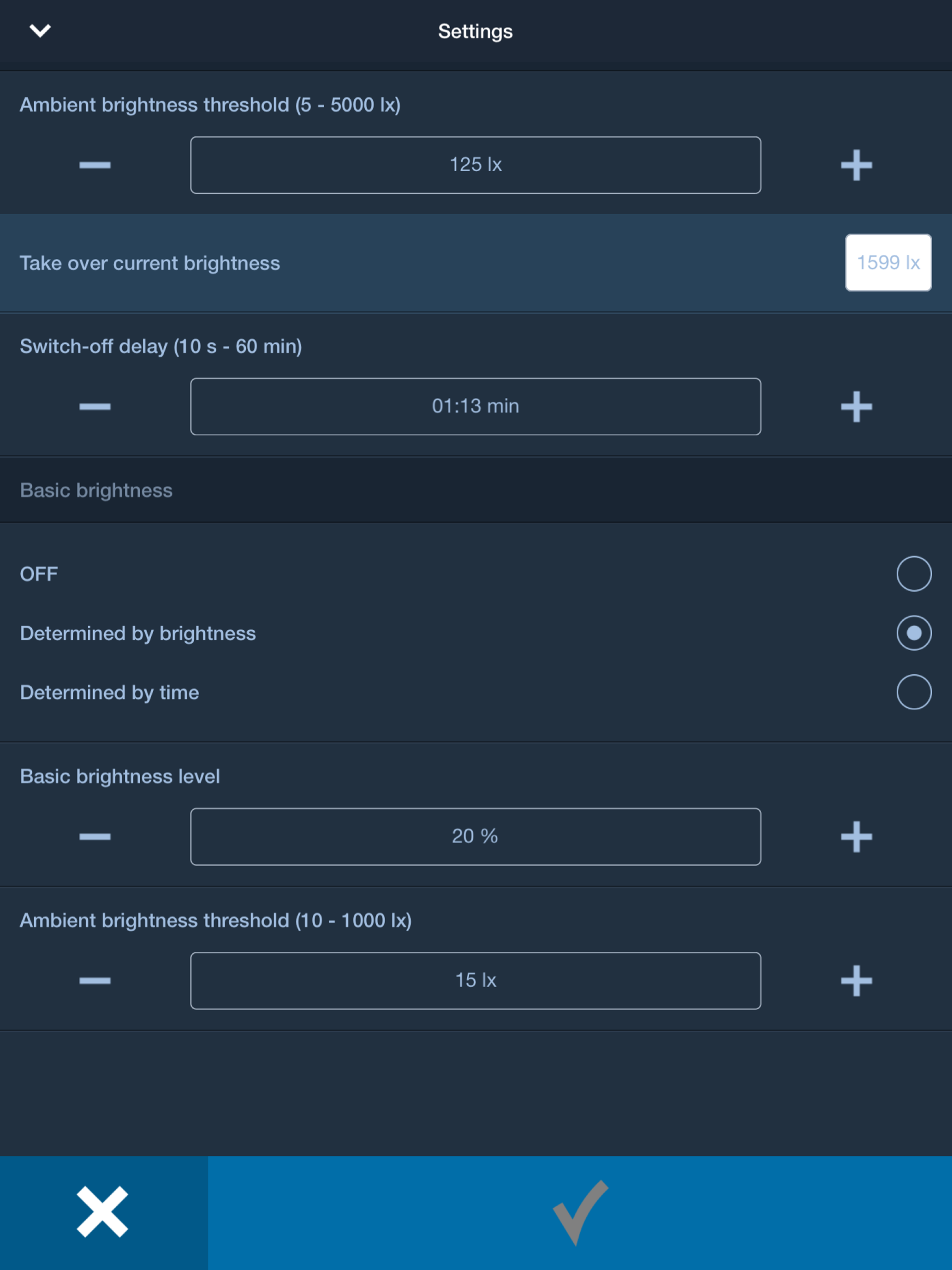 Busch-Wächter® Remote control screenshot 10
