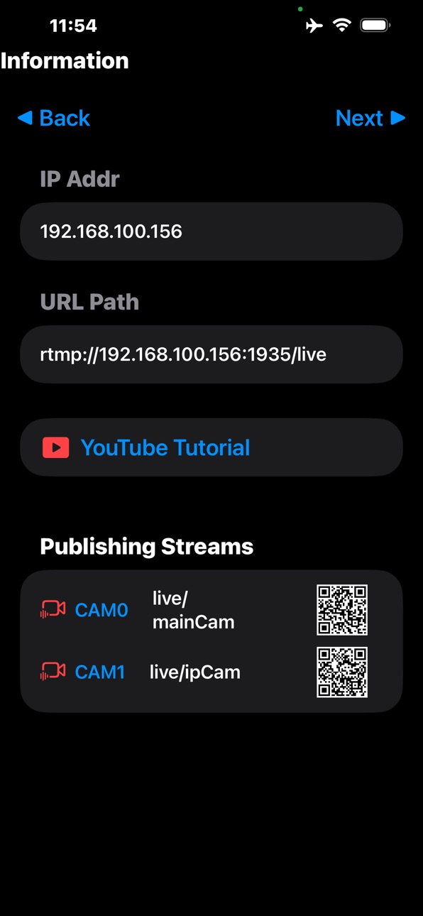 iPhone screenshot