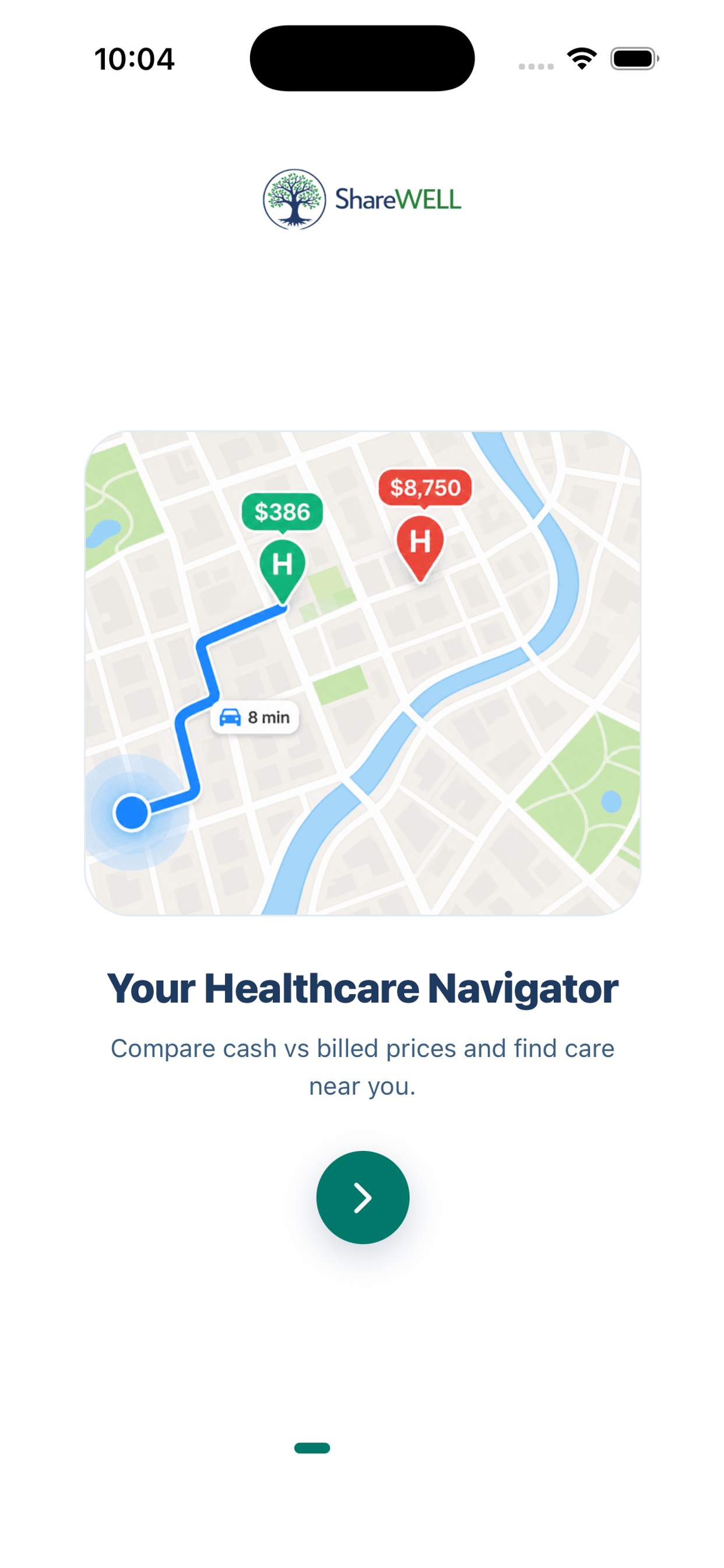 ShareWELL Health screenshot 2
