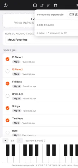 Screenshot von RDX - FM Manager - AUv3 auf dem iPhone 2